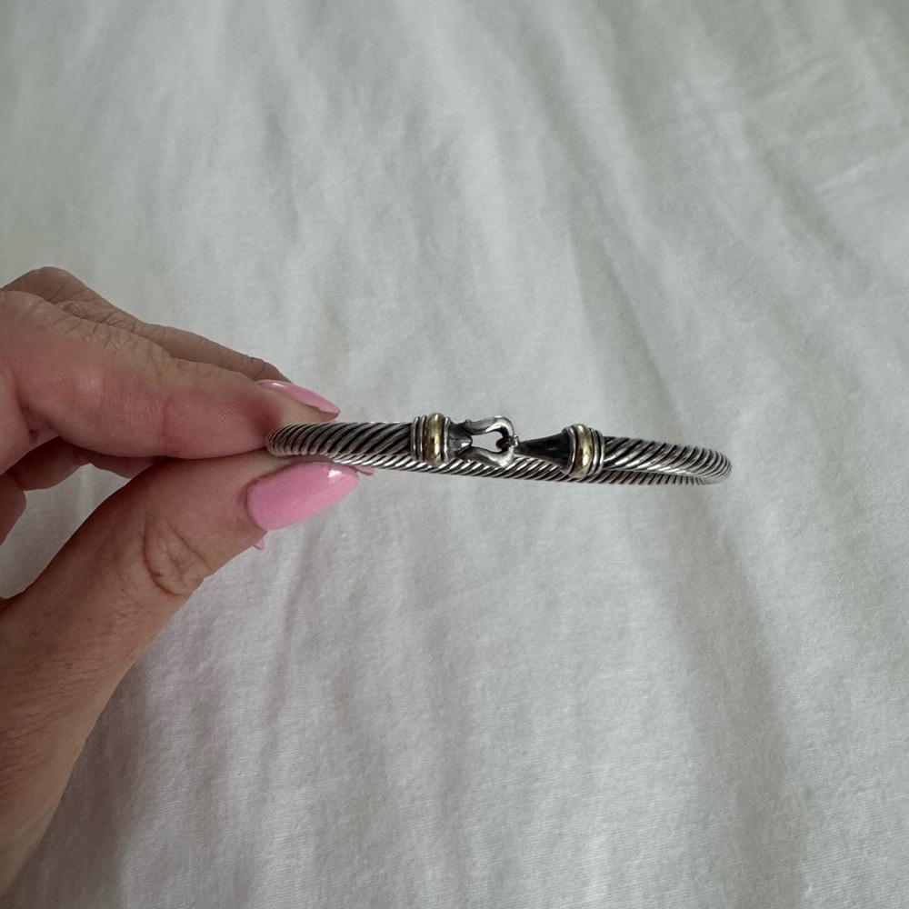 David Yurman Cable Flex Buckle Bracelet